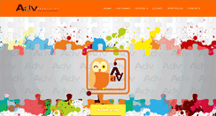 Desktop Screenshot of advpubblicita.com